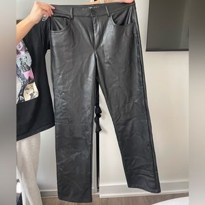 Zara Leather Pants